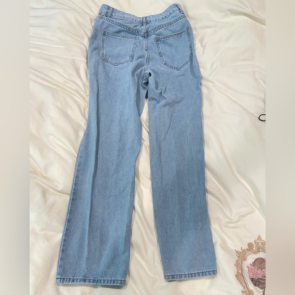 High Waisted Jeans straight leg - Picture 6 of 8